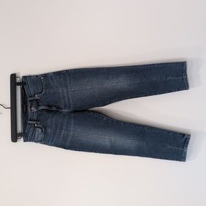 Banana Republic straight leg crop jean 25S